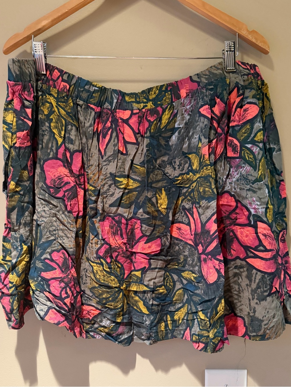 French Connection Floral Circle Skirt XL
